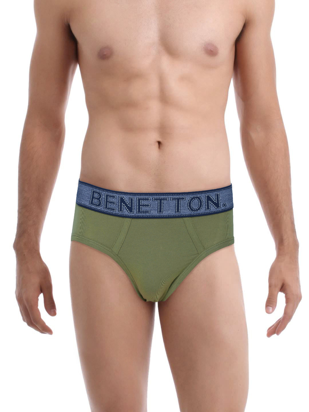 Buy Undercolors Of Men Olive Green Briefs C07DI Briefs for