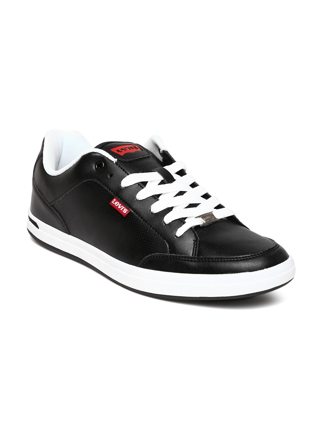 Black levis sneakers clearance