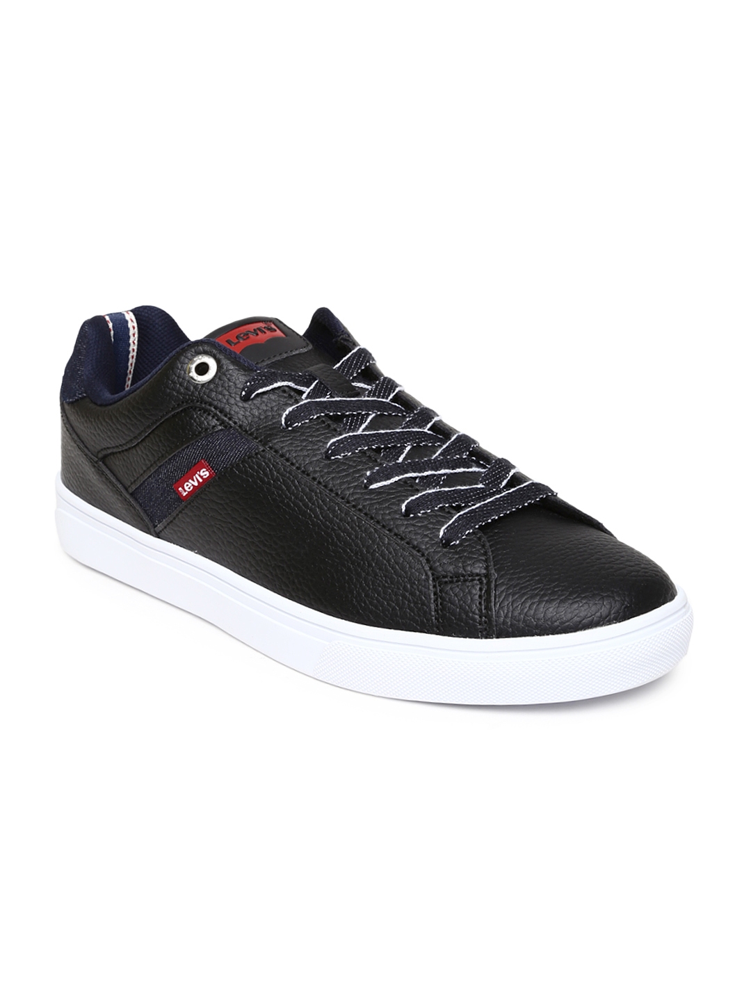 men's levi's sneakers black