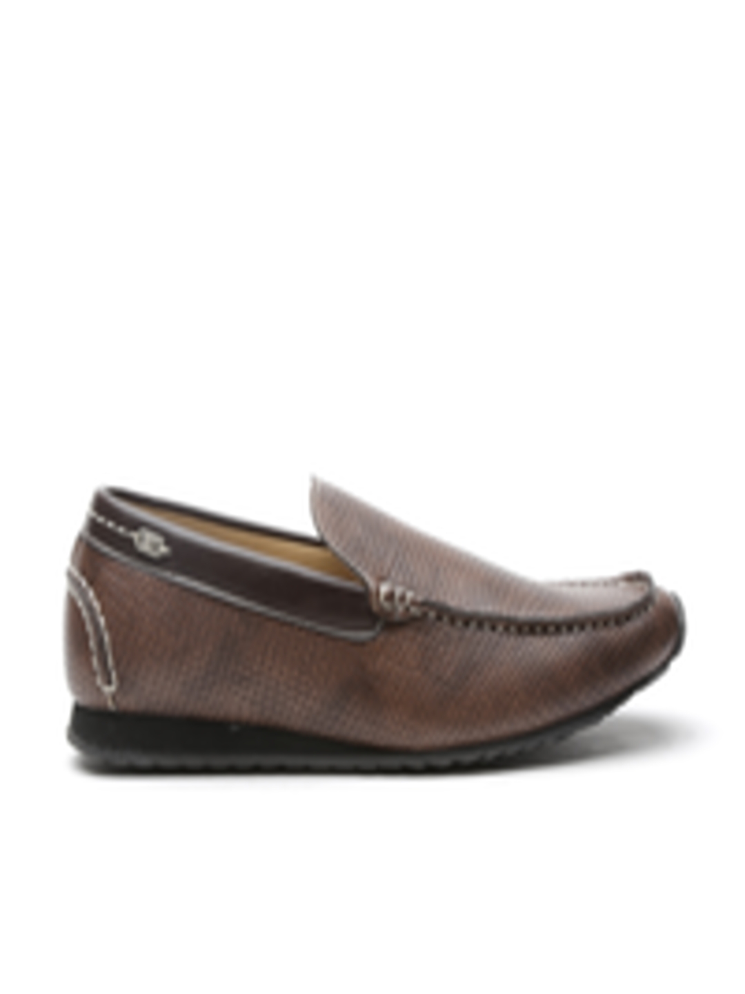 Buy Steve Madden Men Brown Textured Regular Loafers - Casual Shoes for ...