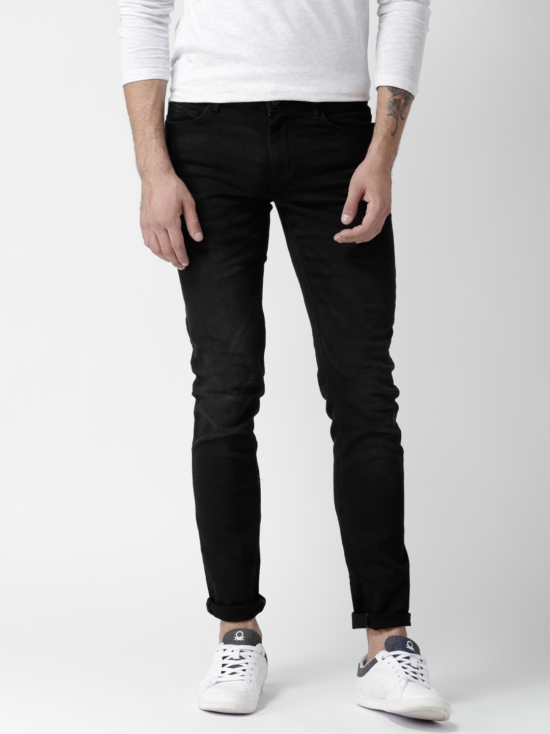 celio black jeans