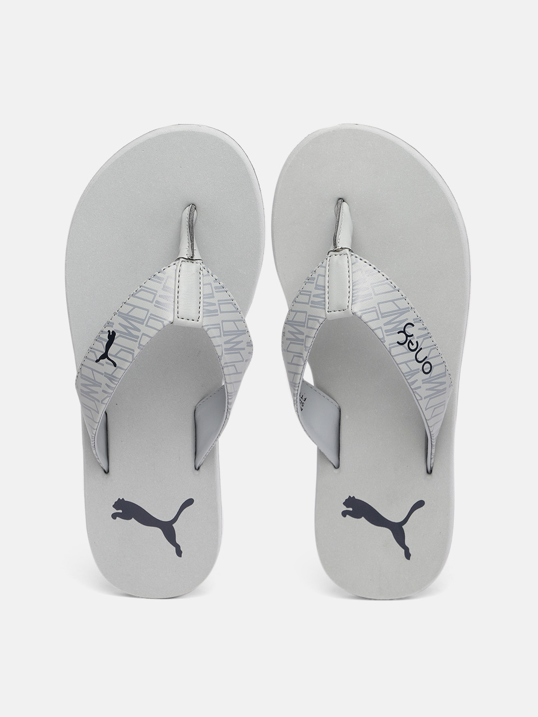 Buy One8 X PUMA Men Grey Animalia V2 IDP Printed Thong Flip Flops