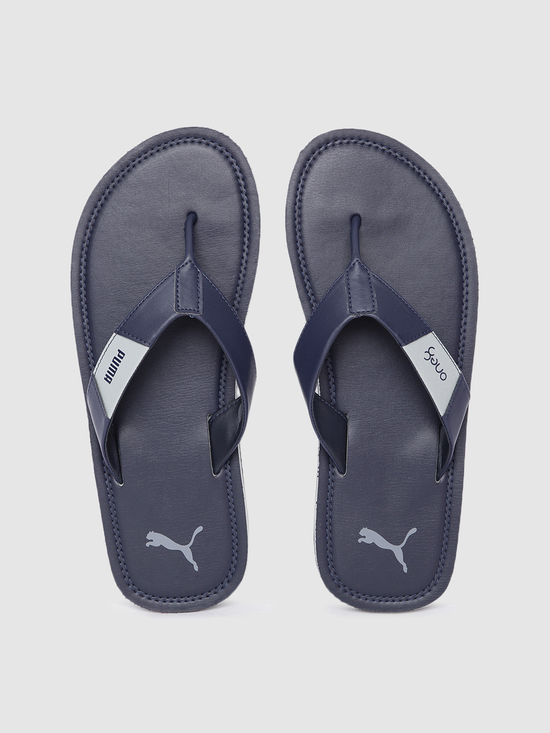 Buy One8 X PUMA Men Navy Blue Thong Flip Flops Flip Flops for Men
