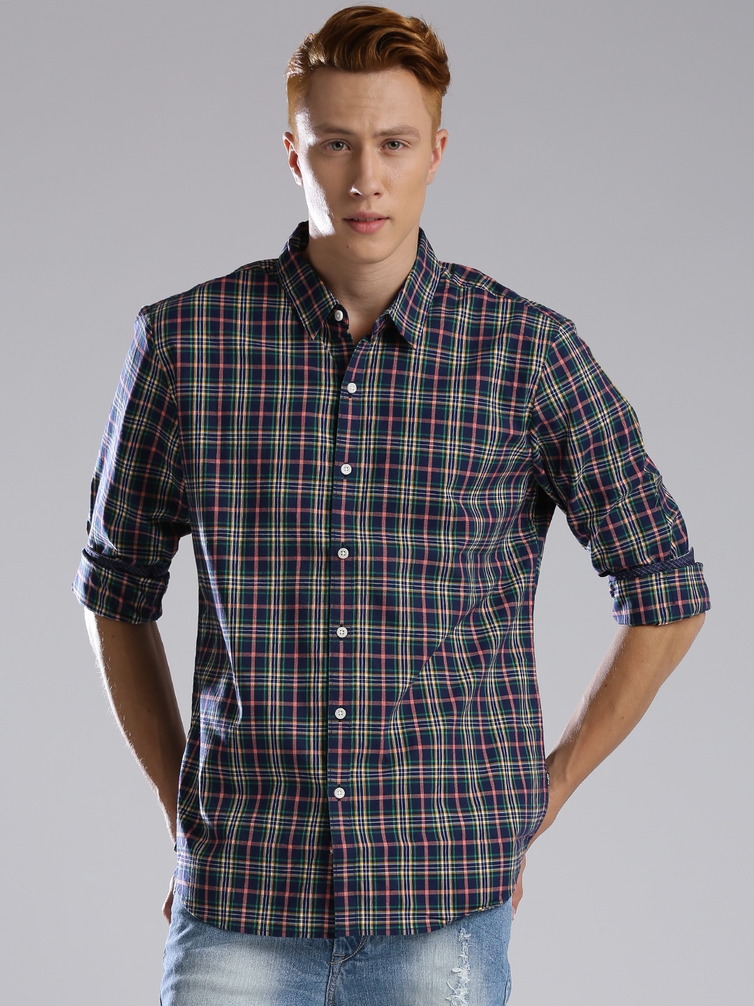 levi's checkered shirt