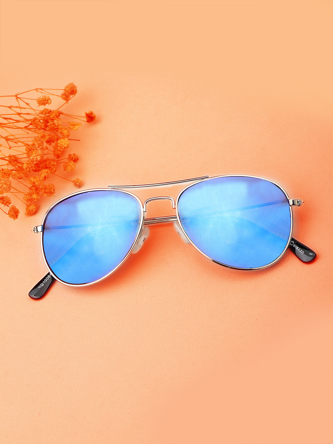 Buy Carlton London Boys UV Protected Lens Mirrored Aviator Sunglasses