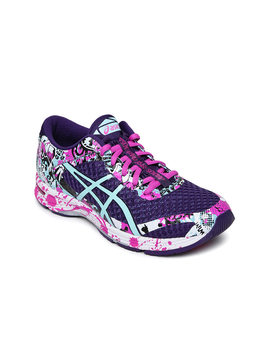 Buy ASICS Women Purple & Green GEL NOOSA TRI 11 Running Shoes Sports