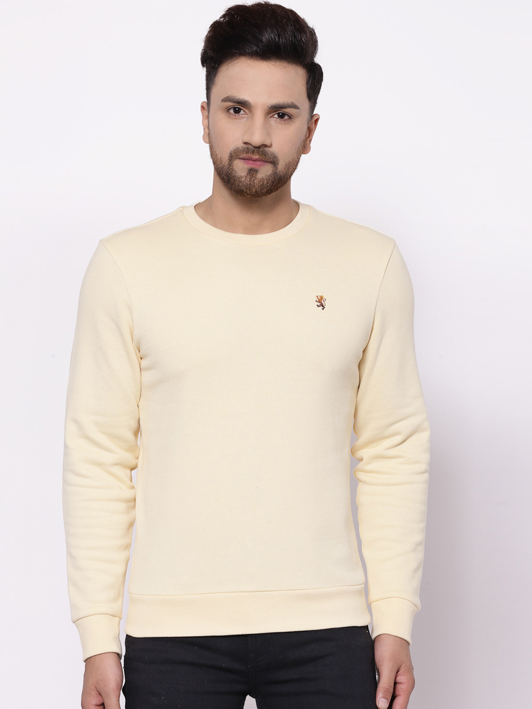 Buy Red Tape Men Yellow Sweatshirt Sweatshirts for Men 15162266 Myntra