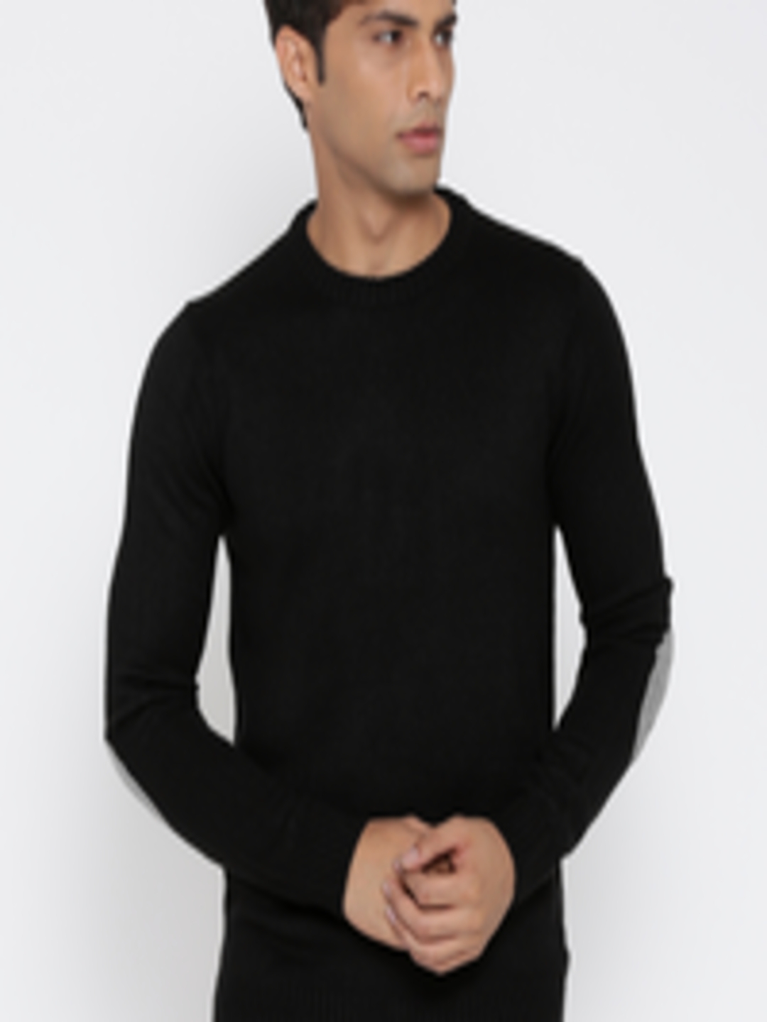 Buy ALCOTT Men Black Sweater - Sweaters for Men 1516616 | Myntra