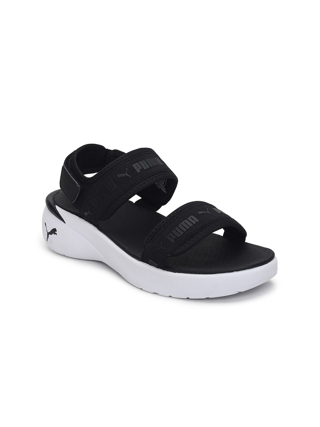 Buy Puma Women Black & White Sports Sandals Sports Sandals for Women