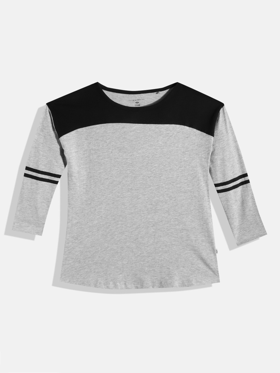 T-shirt coton imprimé enfant, gris