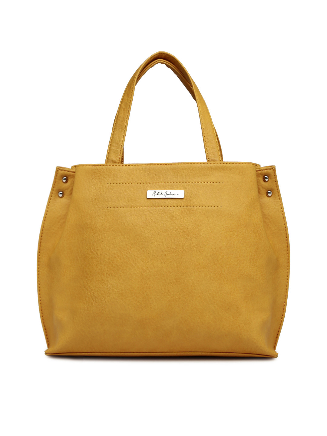 Buy Mast & Harbour Mustard Yellow Handbag Handbags for Women 1518767