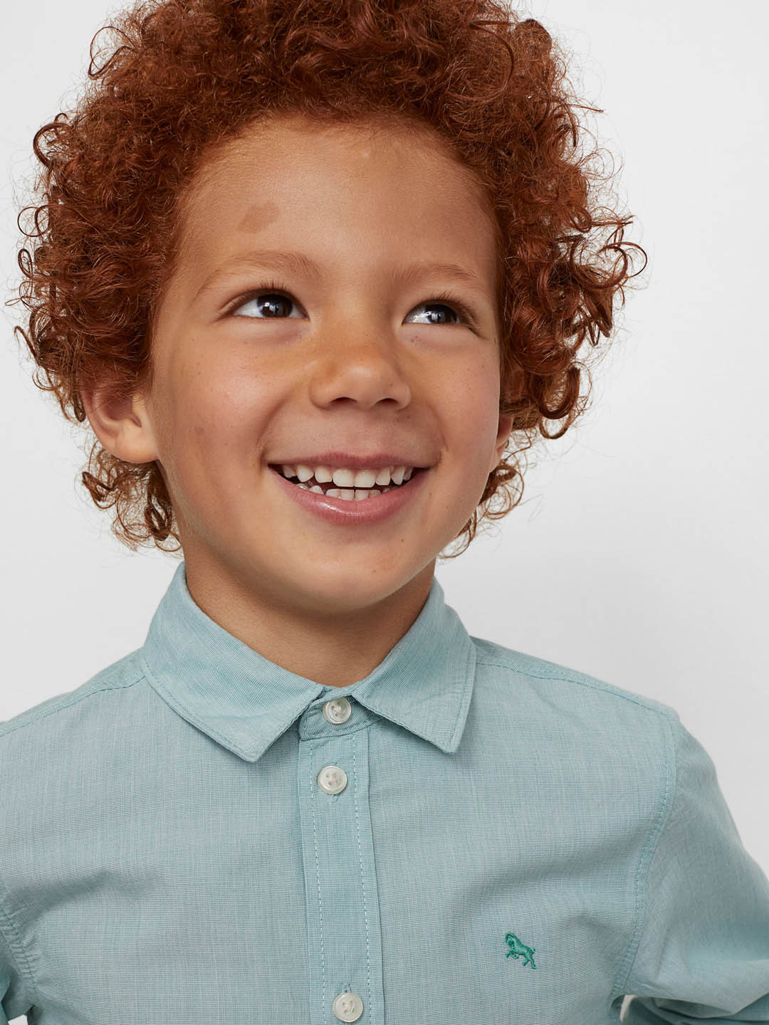 Buy H&M Boys Green Solid Pure Cotton Shirt Shirts for Boys 15193826 Myntra