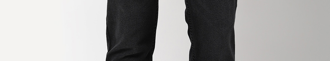 Buy HERE&NOW Men Black Slim Fit Light Fade Jeans - Jeans for Men ...
