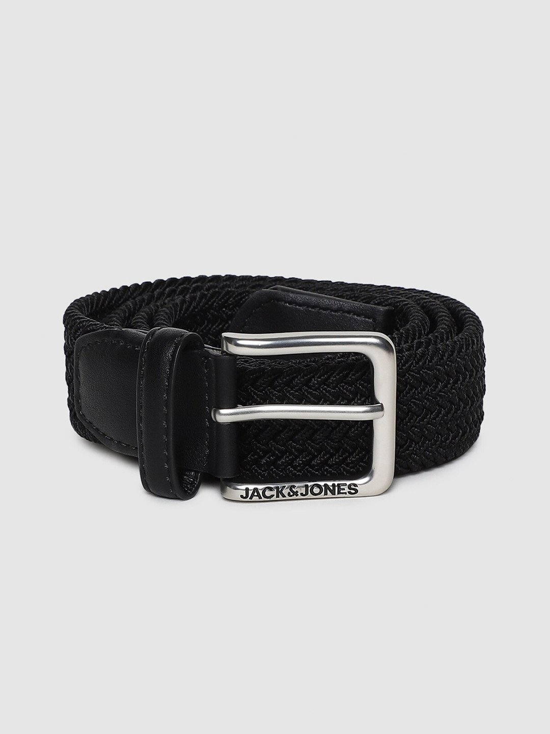 Buy Jack & Jones Men Black Braided Belt Belts for Men 15199262 Myntra