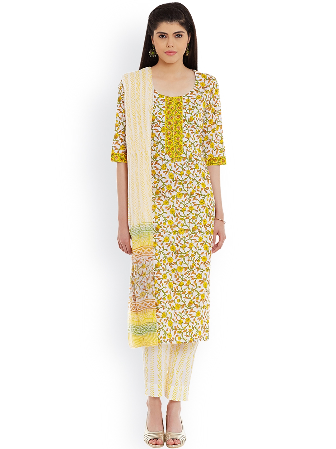 cotton gown on myntra