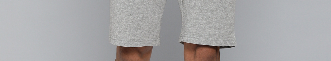 Buy Harvard Men Grey Melange Regular Shorts - Shorts for Men 15205418 ...