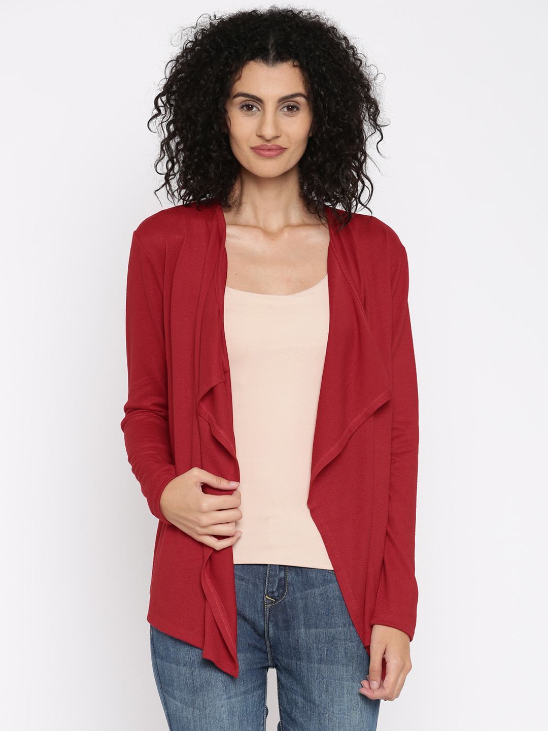 Buy Jealous 21 Red Shrug Shrug for Women 1520679 Myntra