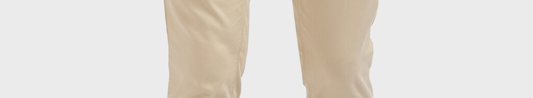 Buy ColorPlus Men Beige Solid Trousers - Trousers for Men 15213314 | Myntra