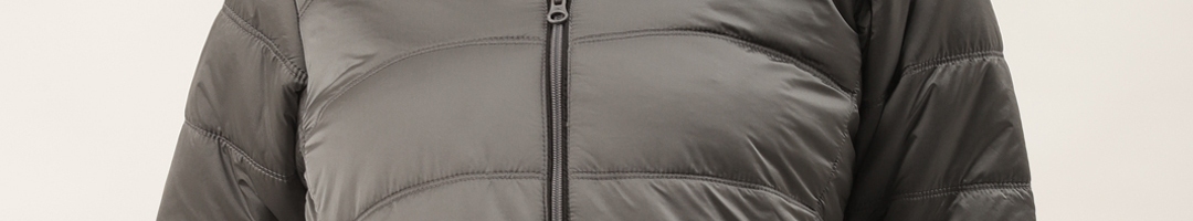 Buy Duke Women Grey Solid Padded Jacket - Jackets for Women 15213518 ...