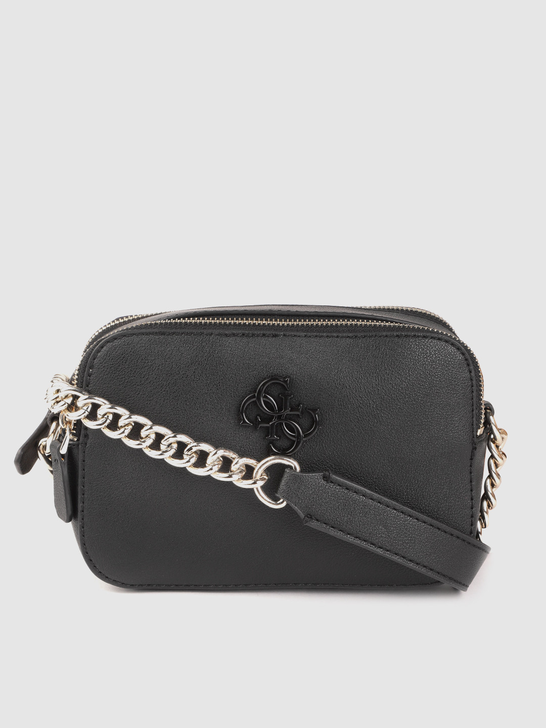 Buy GUESS Women Black Solid Sling Bag Handbags for Women 15214546 Myntra