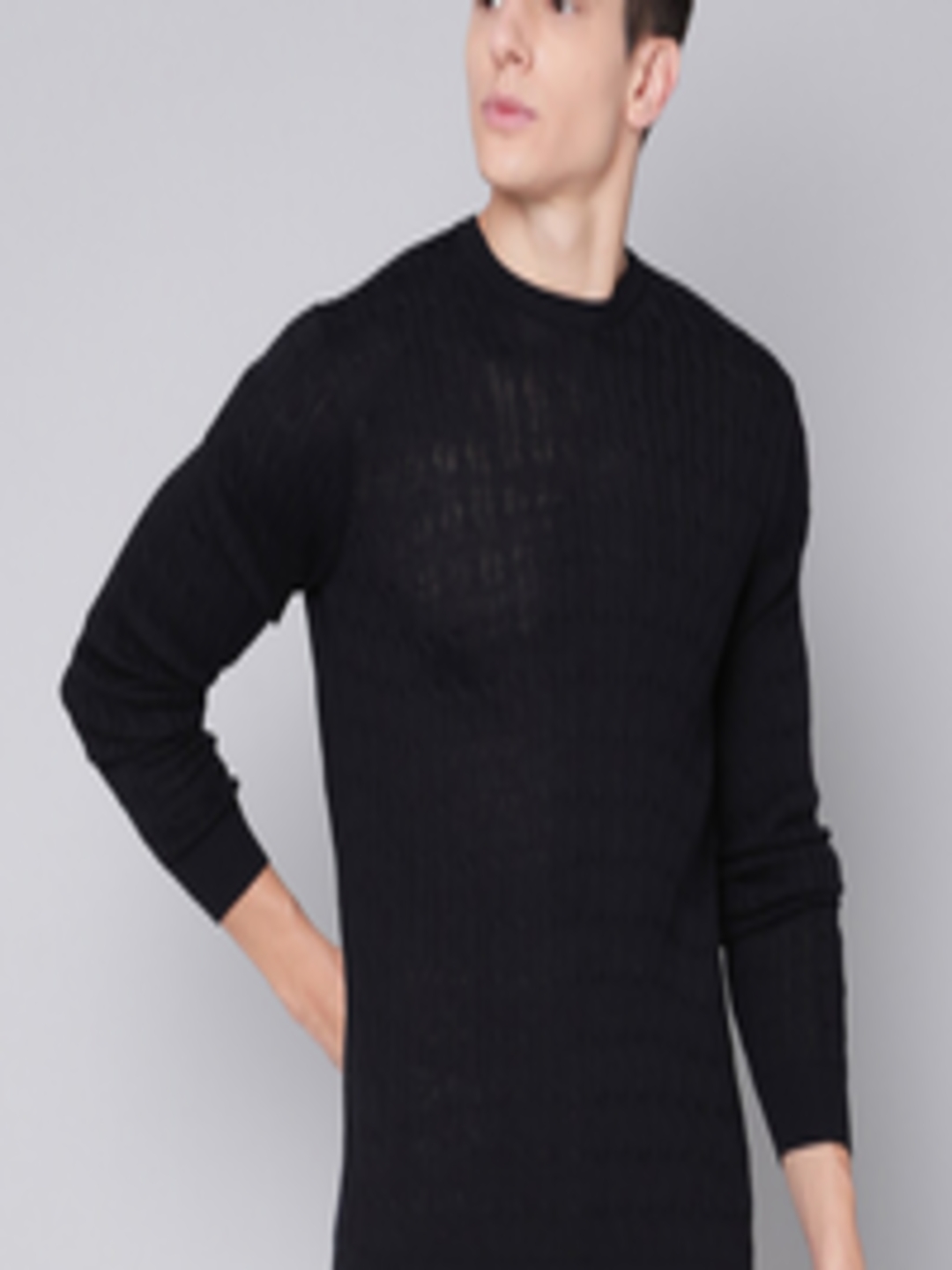 Buy Bruun & Stengade Men Navy Blue Pullover - Sweaters for Men 15218628 ...