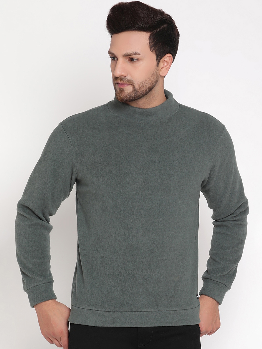 Buy Octave Men Grey Sweatshirt - Sweatshirts for Men 15223948 | Myntra