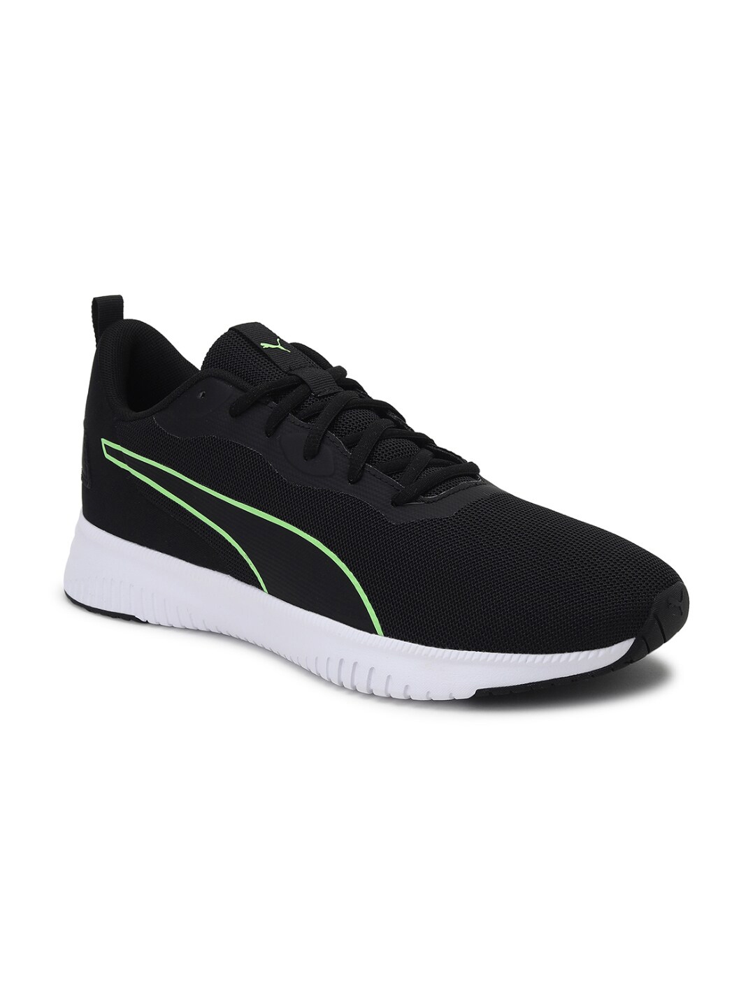 Buy Puma Unisex Black Flyer Flex Running Shoes - Sports Shoes for ...