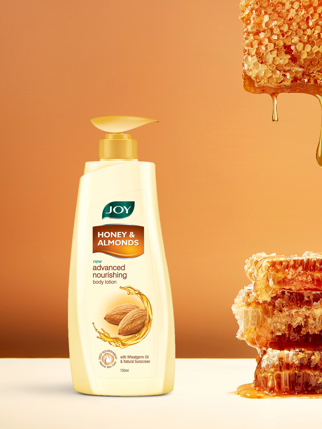 Buy JOY Honey & Almonds Advanced Nourishing Body Lotion For Winters