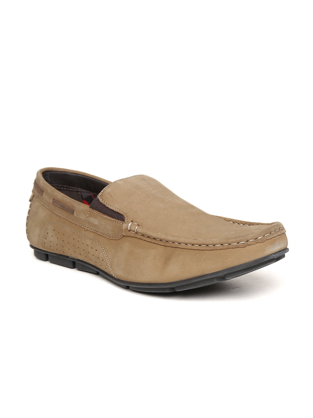 lee cooper brown leather casual shoes