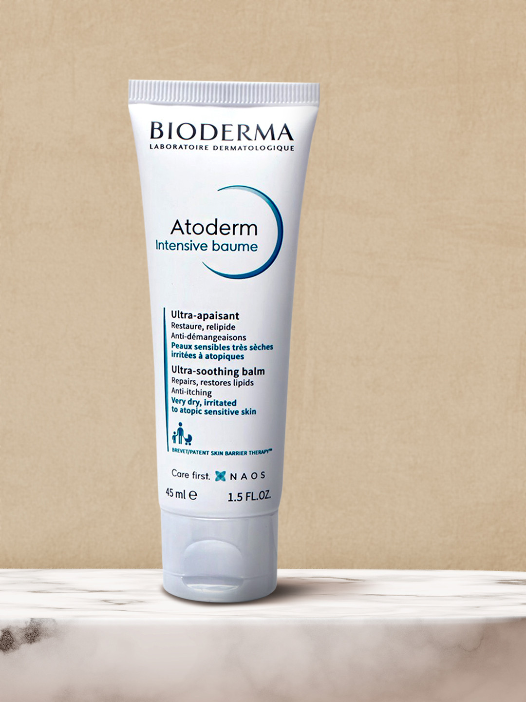 Buy BIODERMA Atoderm Intensive Face & Body Moisturizer 45 Ml Skin
