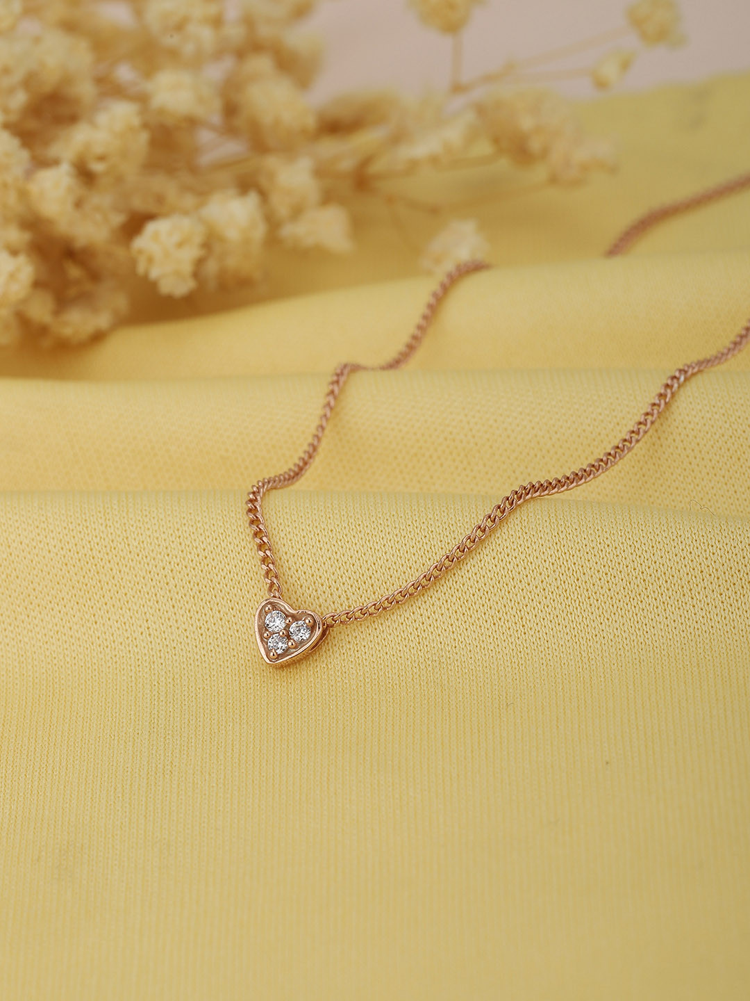 Buy Carlton London Rose Gold Brass Rose Gold Plated Handcrafted