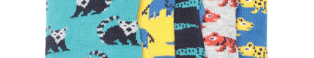 Buy Marks & Spencer Boys Set Of 4 Ankle Length Socks - Socks for Boys ...