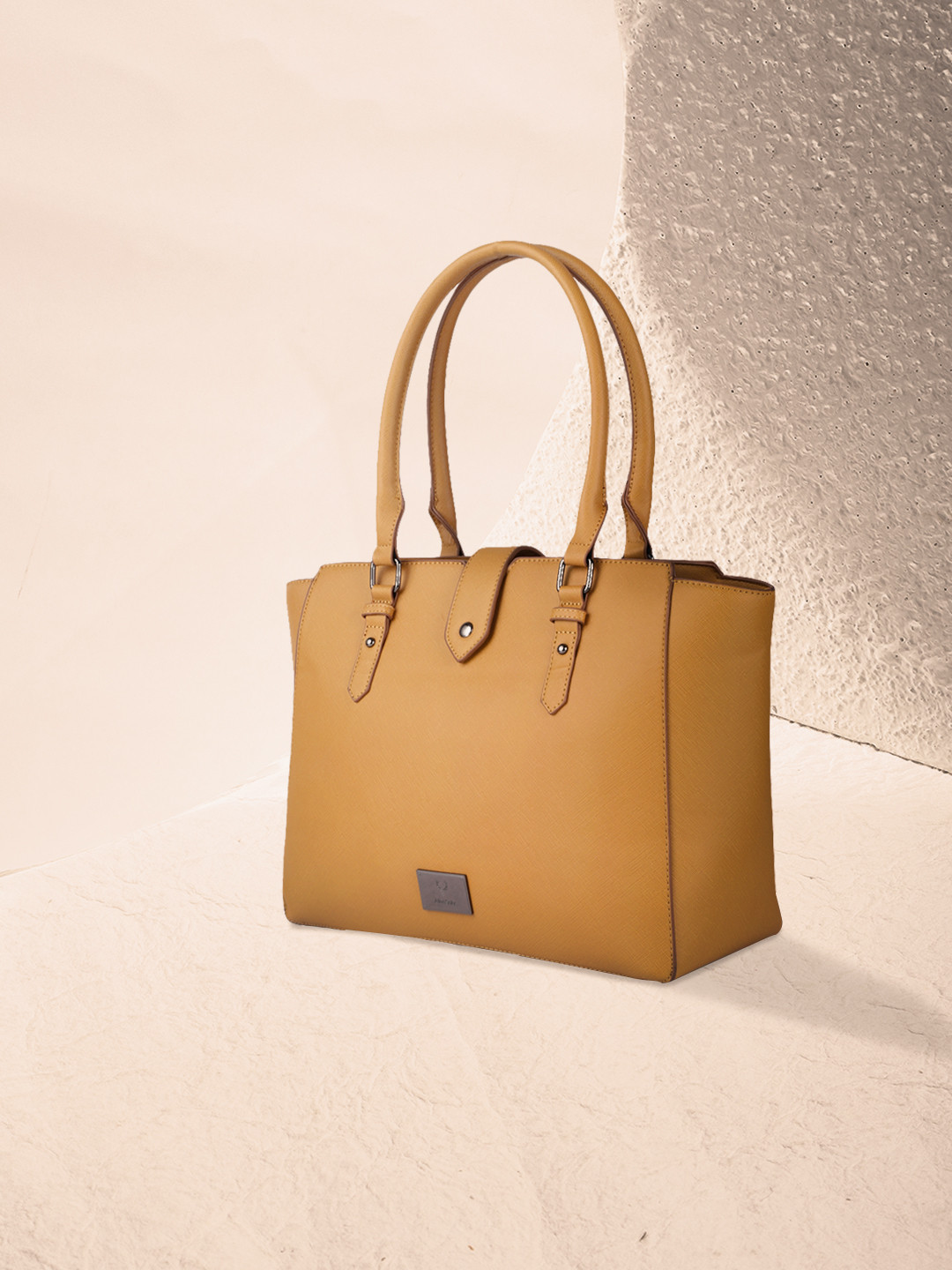 Buy Allen Solly Mustard Yellow Shoulder Bag Handbags for Women