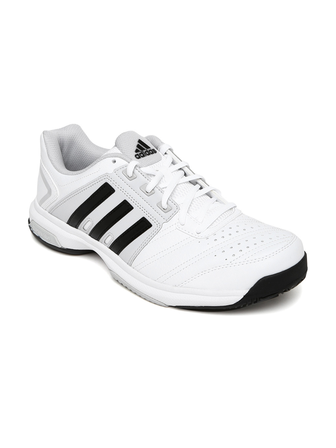Buy ADIDAS Unisex White & Grey Tennis Shoes - Sports Shoes for Unisex 1525051 | Myntra