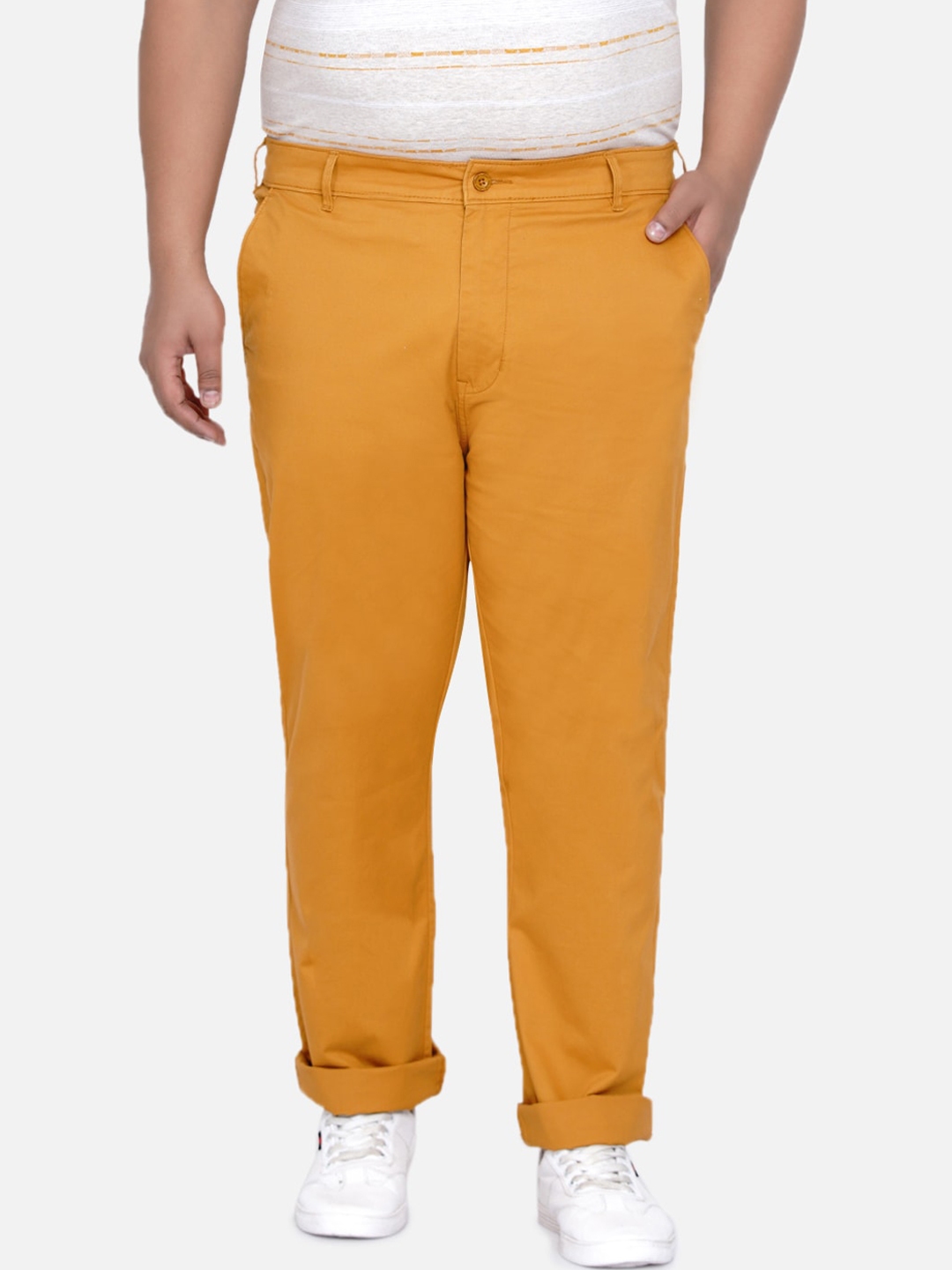 rust chinos