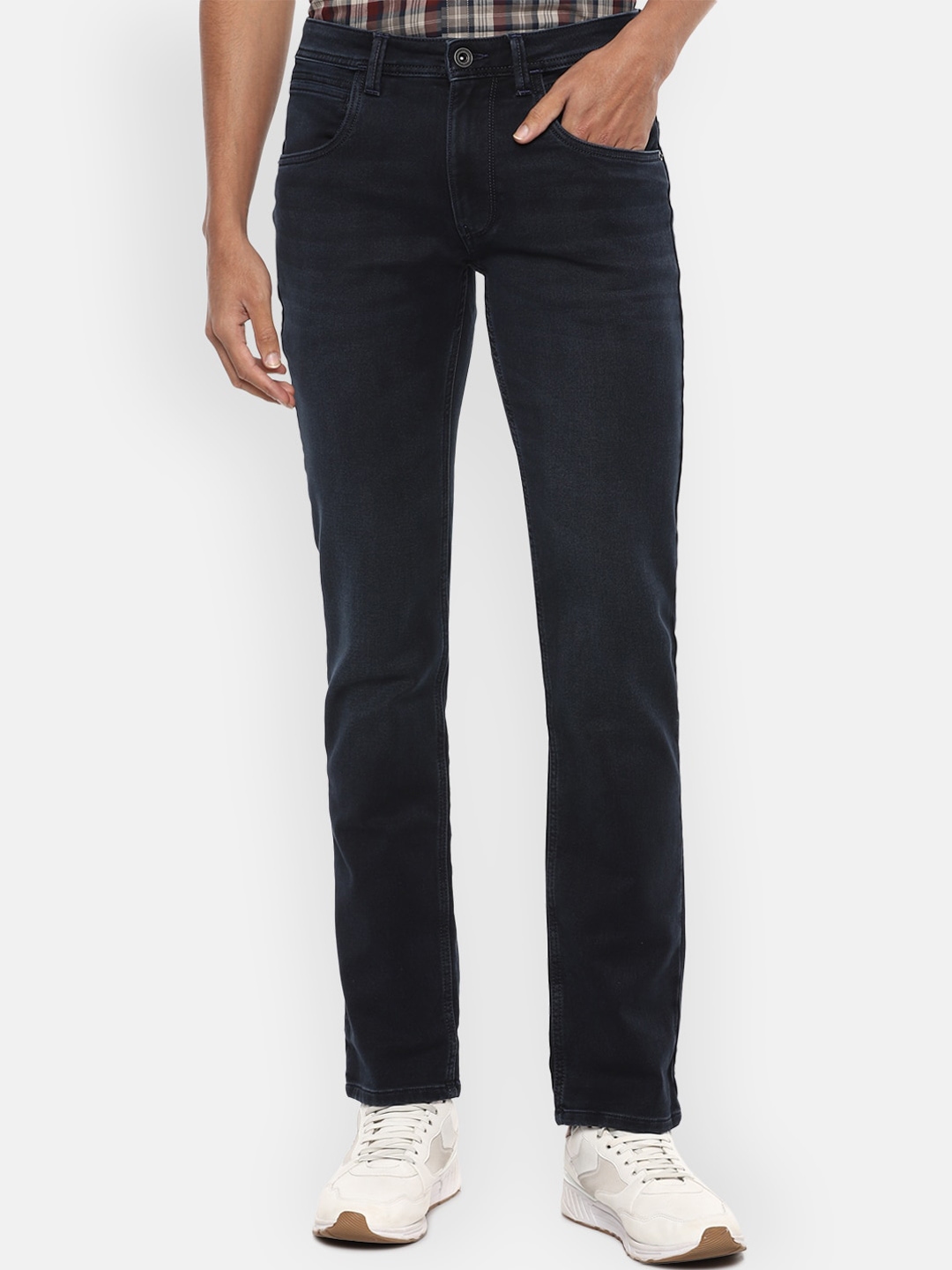 Buy VAN HEUSEN DENIM LABS Men Navy Blue Jeans - Jeans for Men 15257958 ...