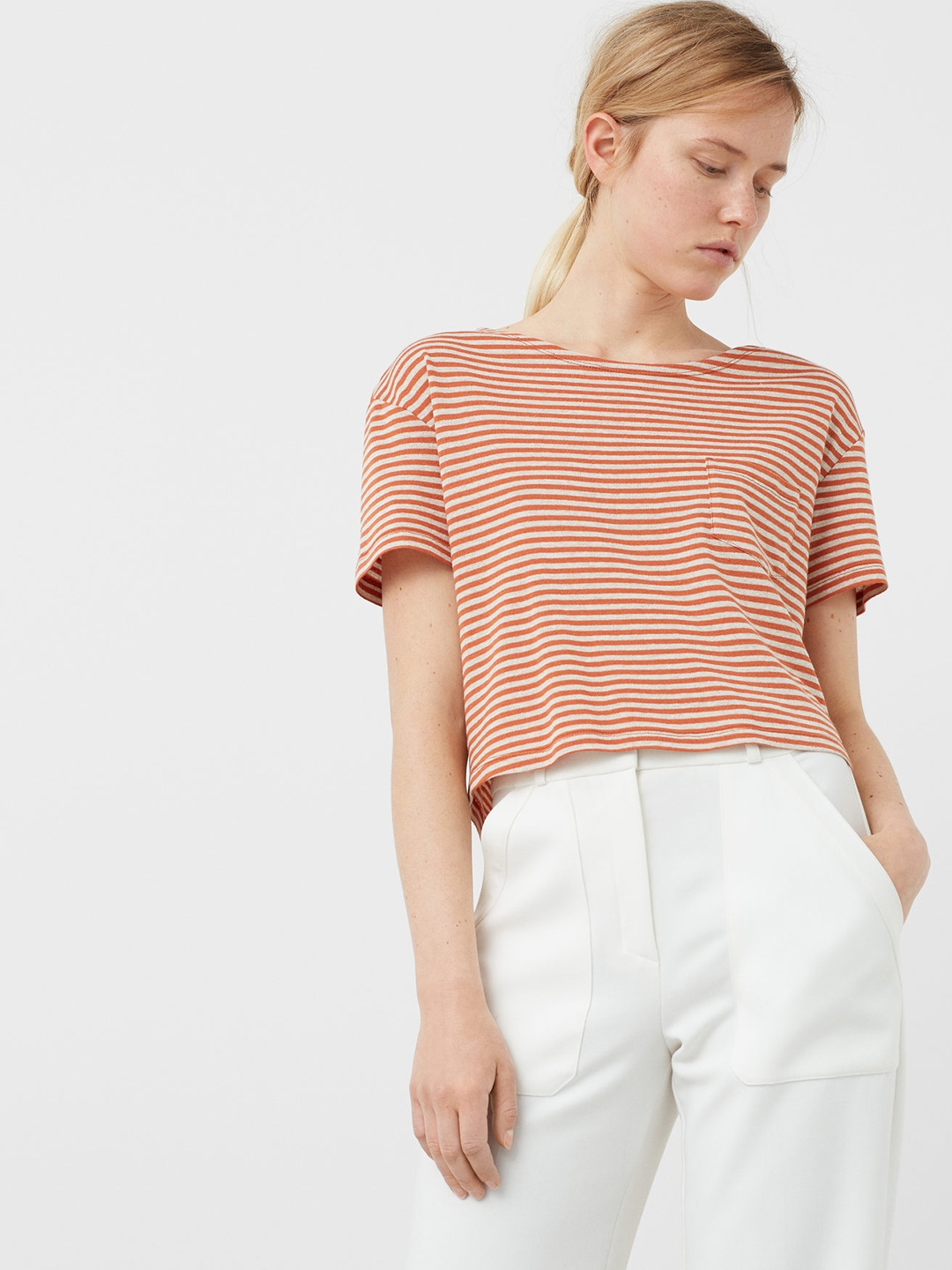 mango black tshirt
