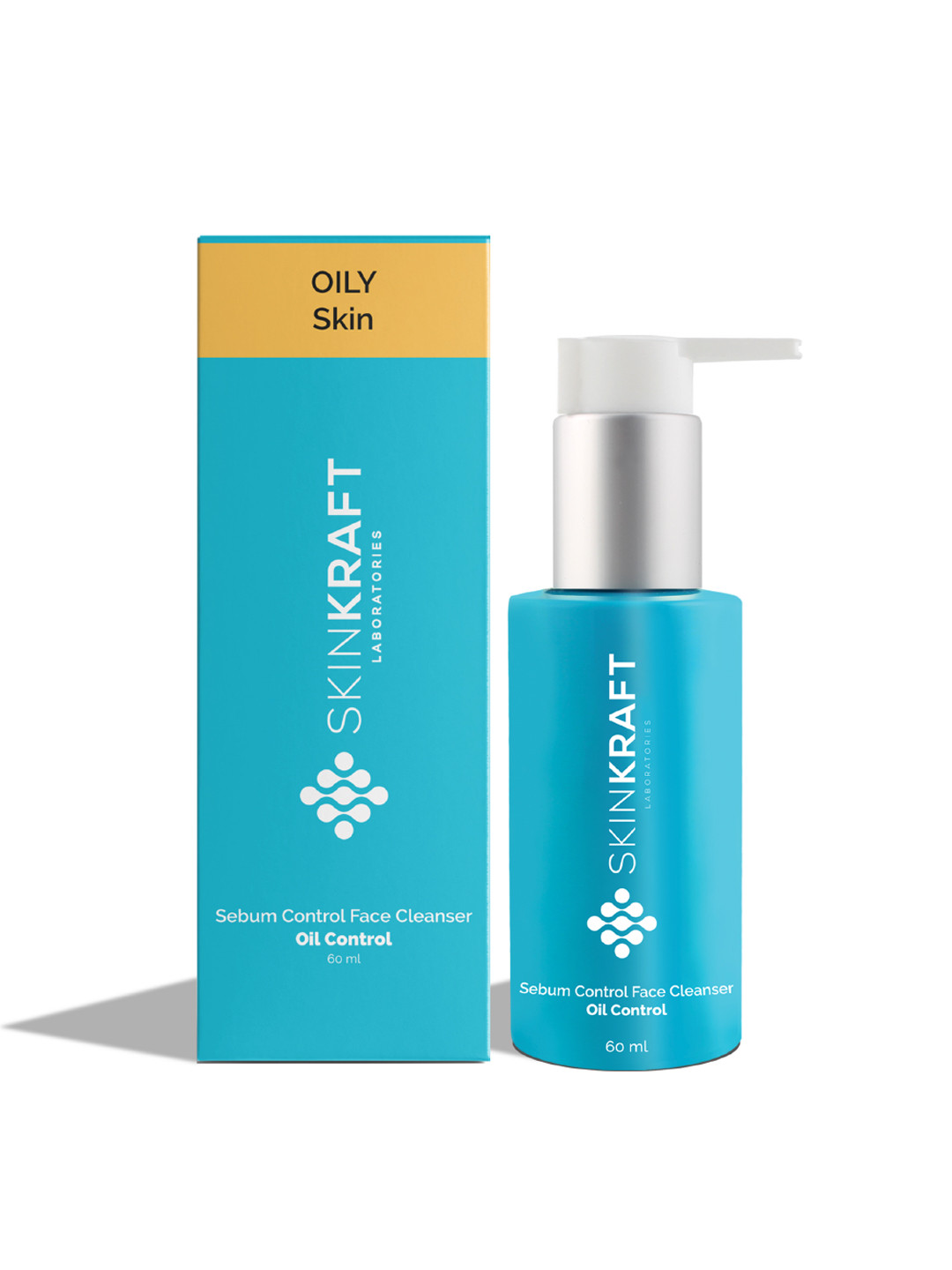 Buy SKINKRAFT Women Sebum Control Face Cleanser 60ml Face Wash And