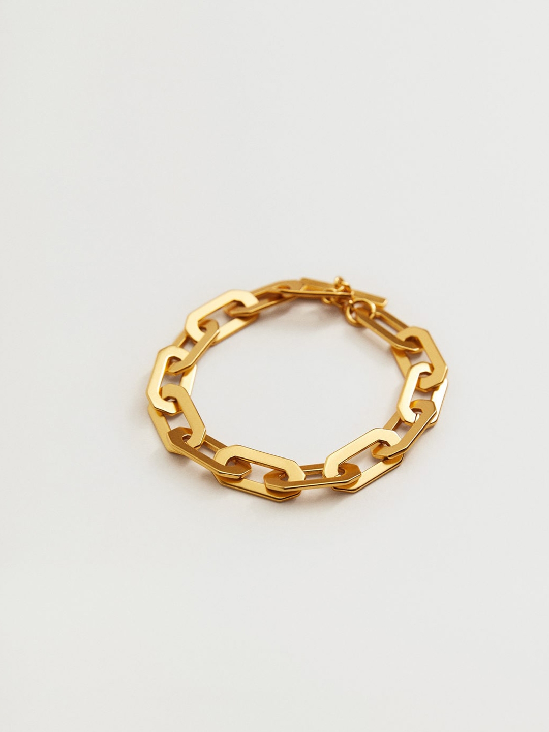 Buy MANGO Women 24K Gold Plated Link Bracelet - Bracelet for Women ...