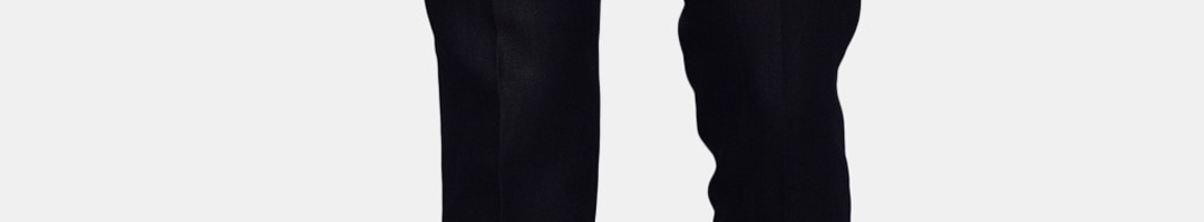 Buy Wintage Men Black Pure Linen Formal Trousers - Trousers for Men ...