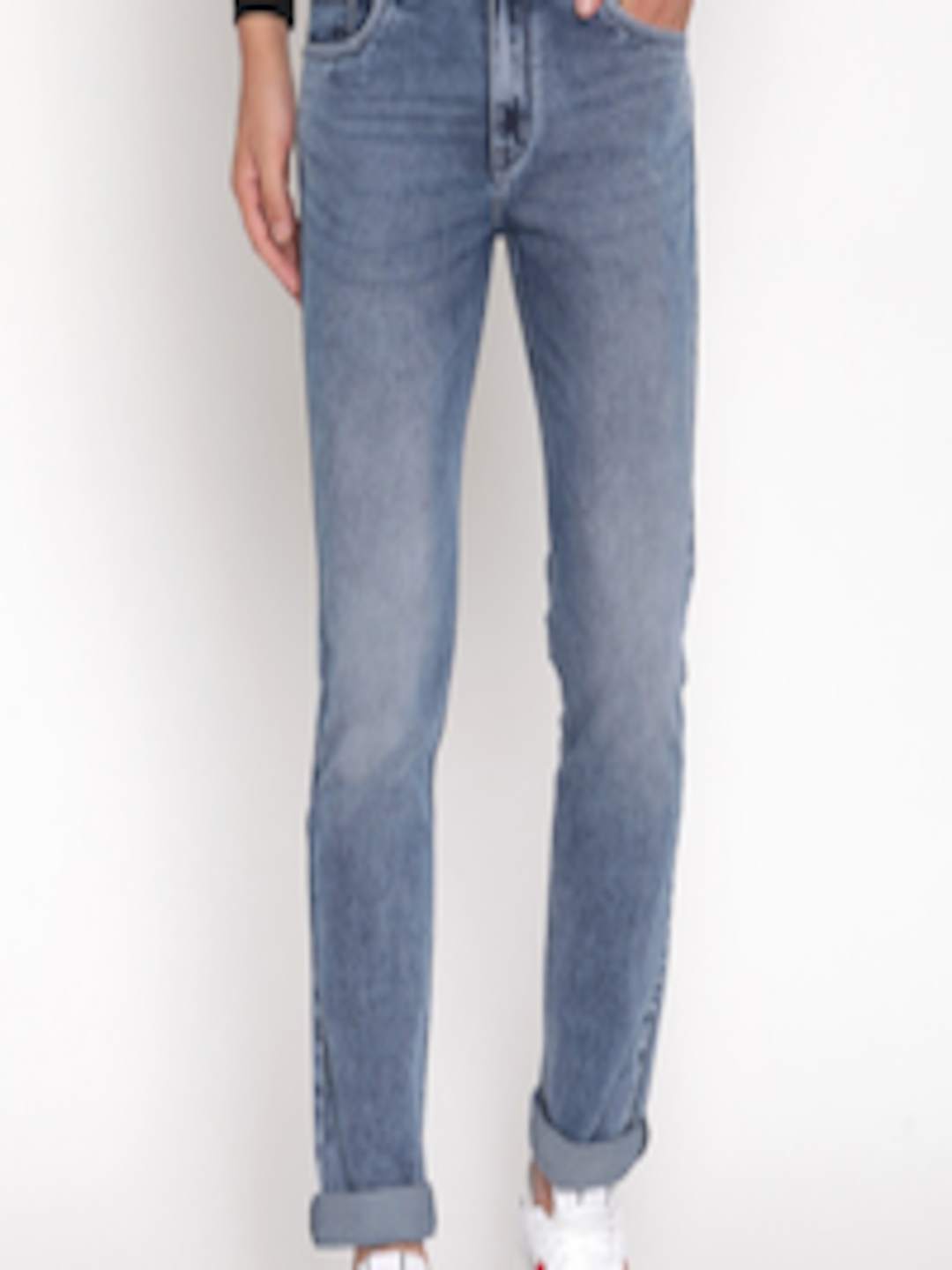 Buy Octave Men Blue Heavy Fade Jeans - Jeans for Men 15289908 | Myntra