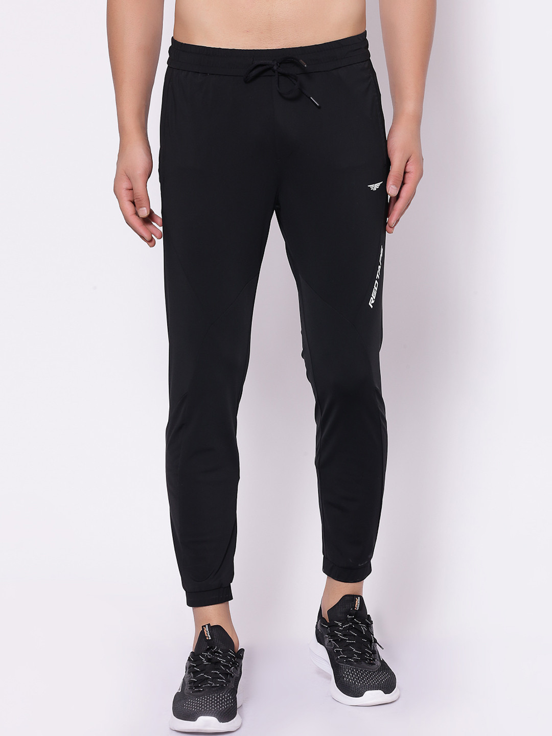 Buy Red Tape Men Black Solid Joggers Track Pants for Men 15293738