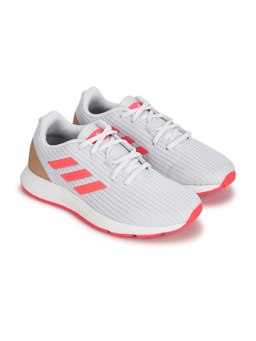 Buy ADIDAS Women White Textile Running Shoes - Sports Shoes for Women ...