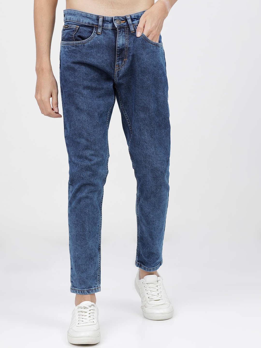 Buy HIGHLANDER Men Blue Tapered Fit Jeans - Jeans for Men 15295178 | Myntra