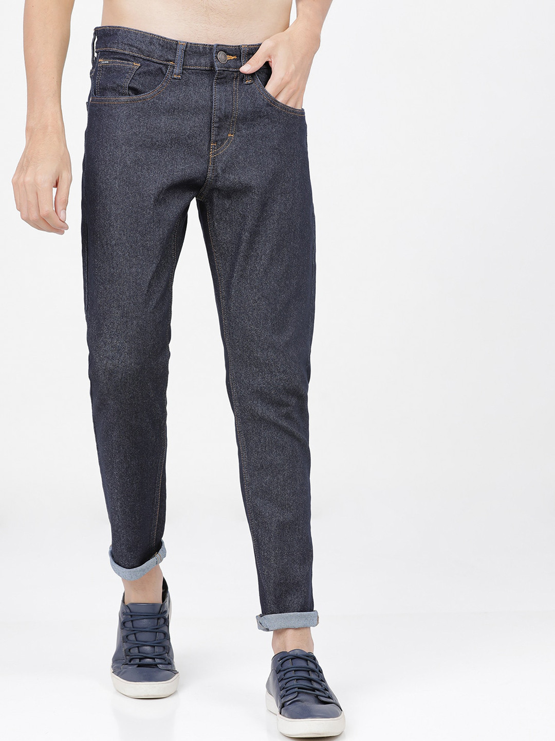 Buy HIGHLANDER Men Blue Tapered Fit Jeans - Jeans for Men 15295180 | Myntra