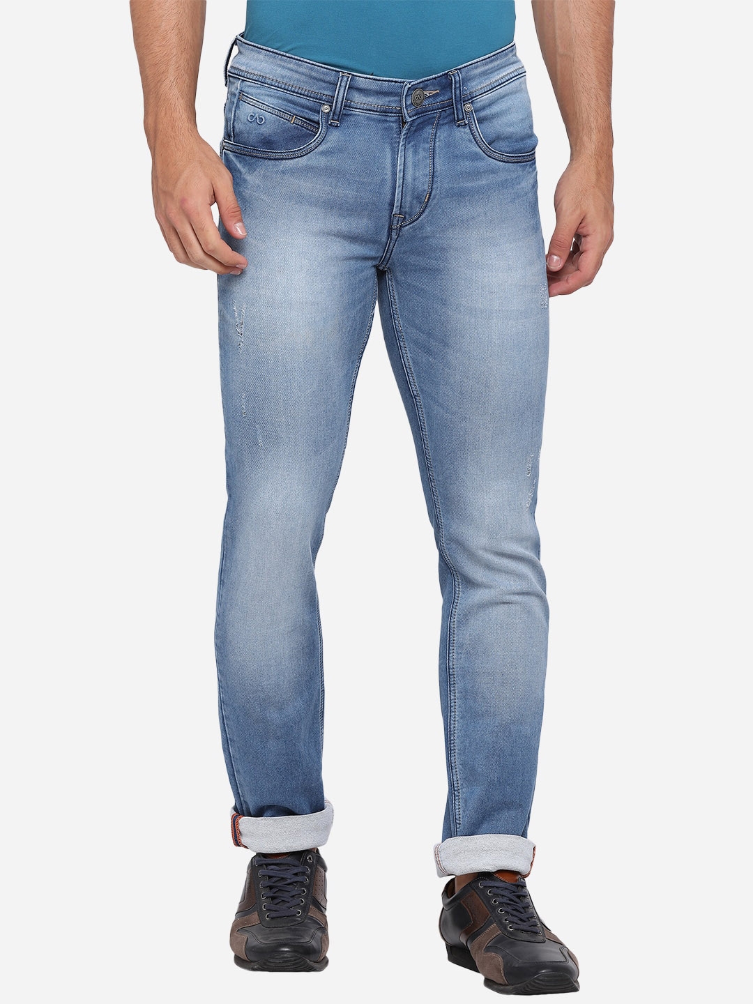 jade blue jeans
