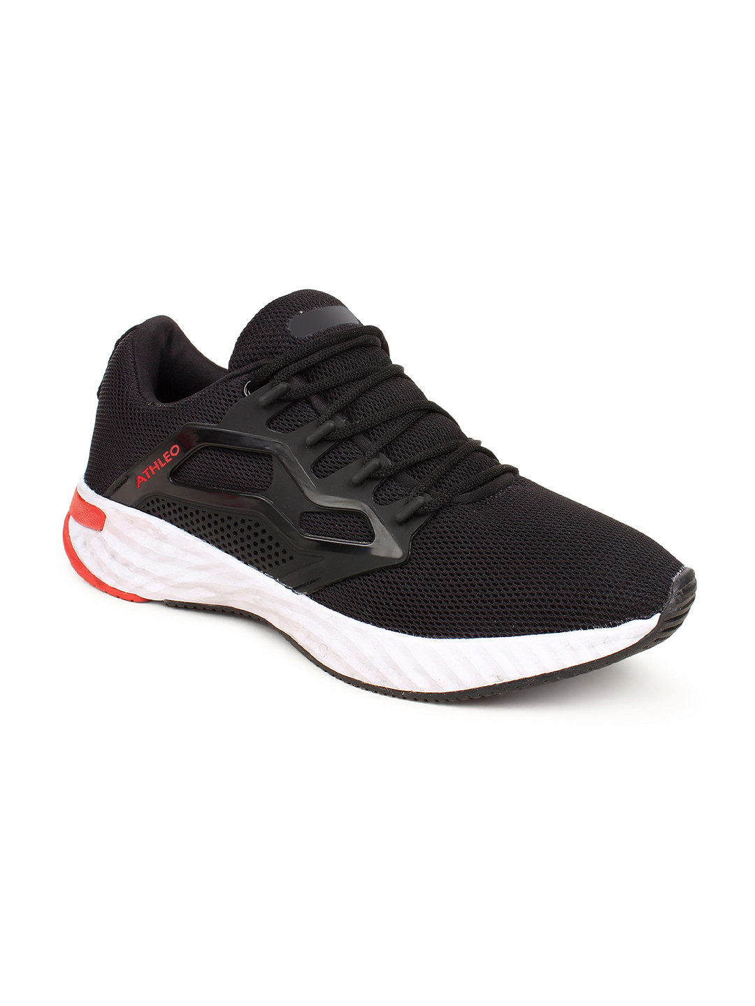 Buy Action Men Black Mesh Running Non Marking Athleo ATG 504 Shoes