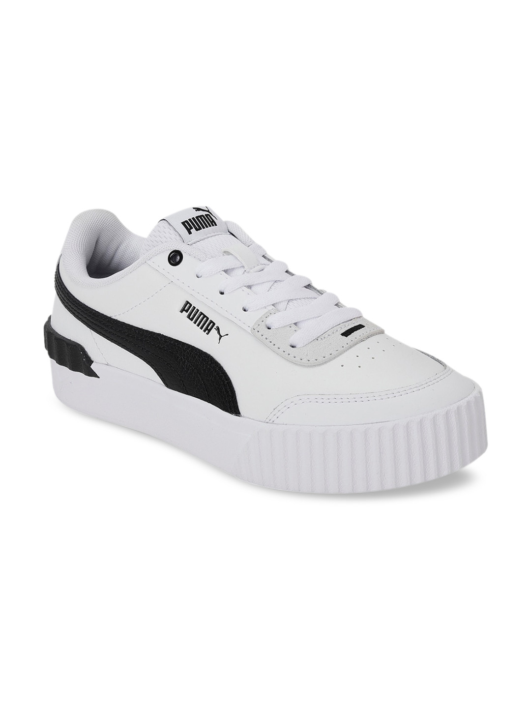 Buy Puma Women White Colourblocked Sneakers - Casual Shoes for Women