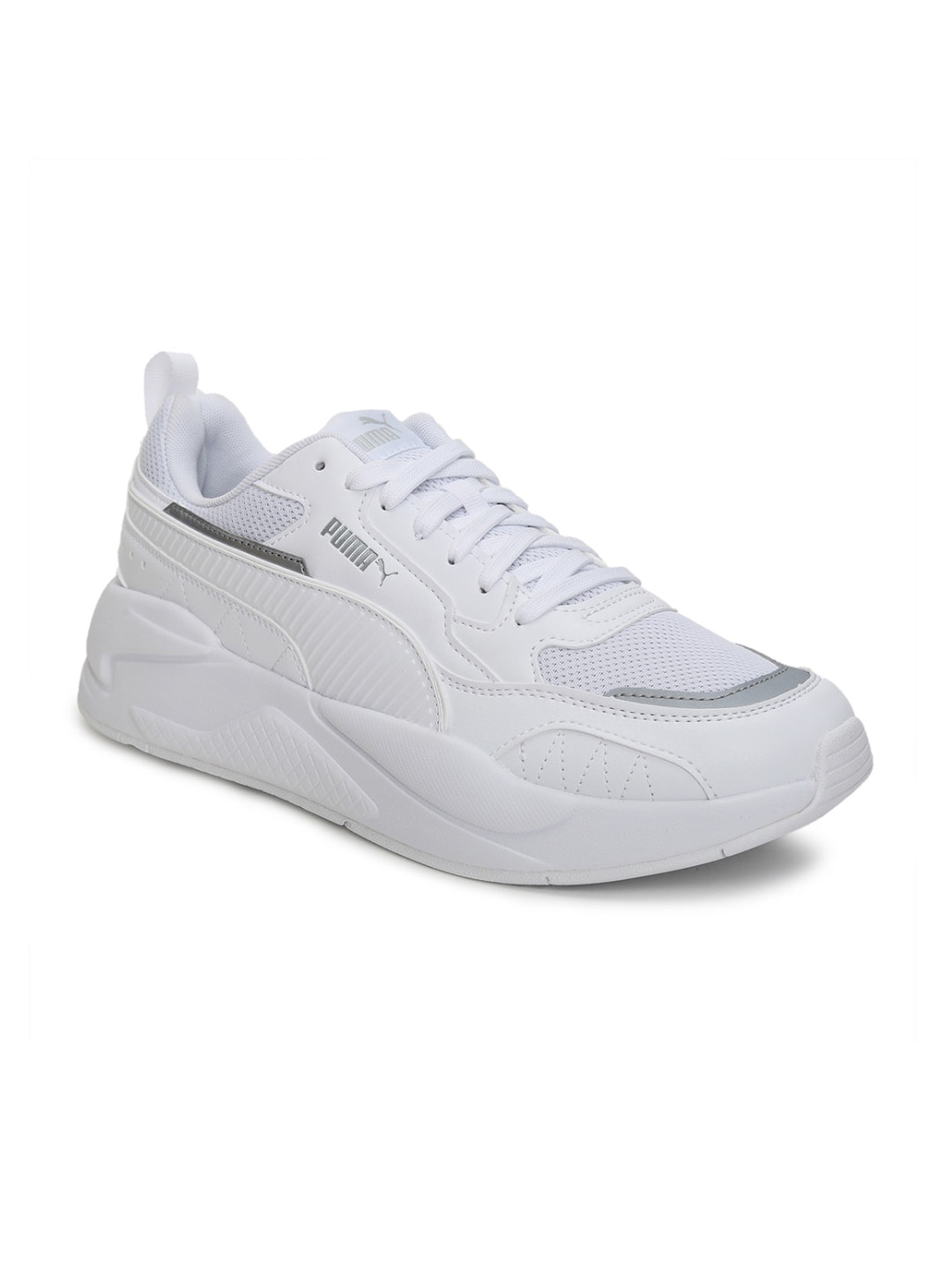 Buy Puma Unisex White Colourblocked X Ray 2 Square IMEVA Sneakers ...
