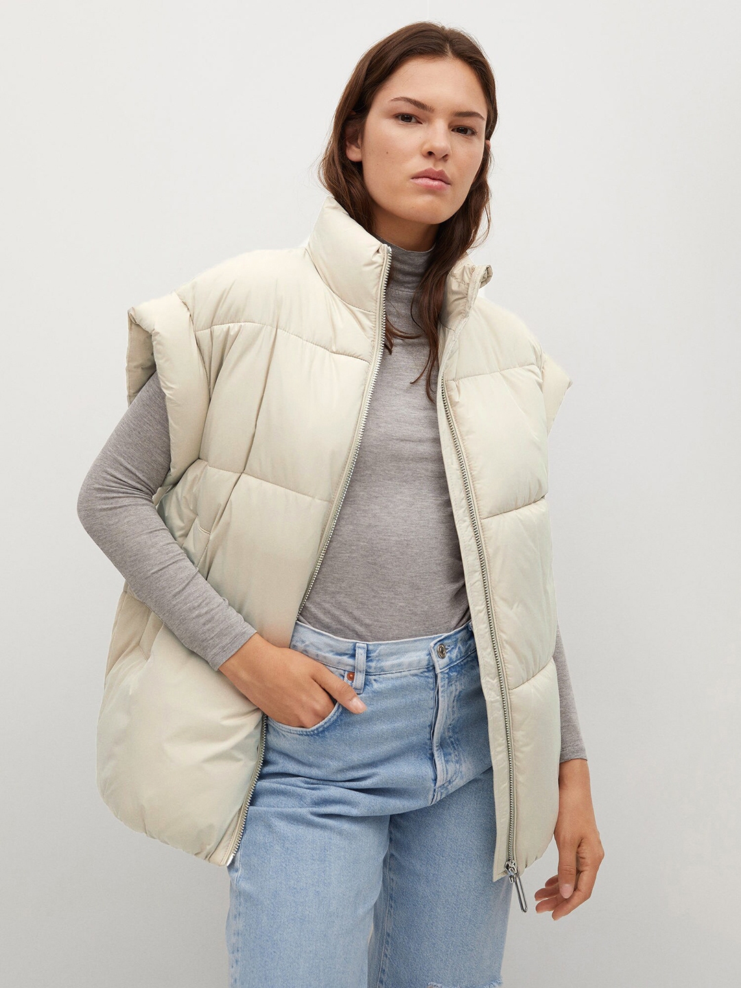 mango puffer jacket